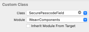 Storyboard passcode