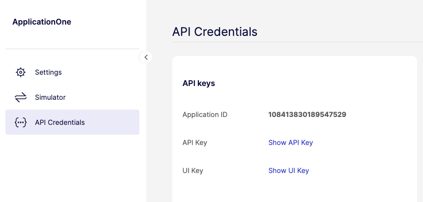 Weavr API Keys