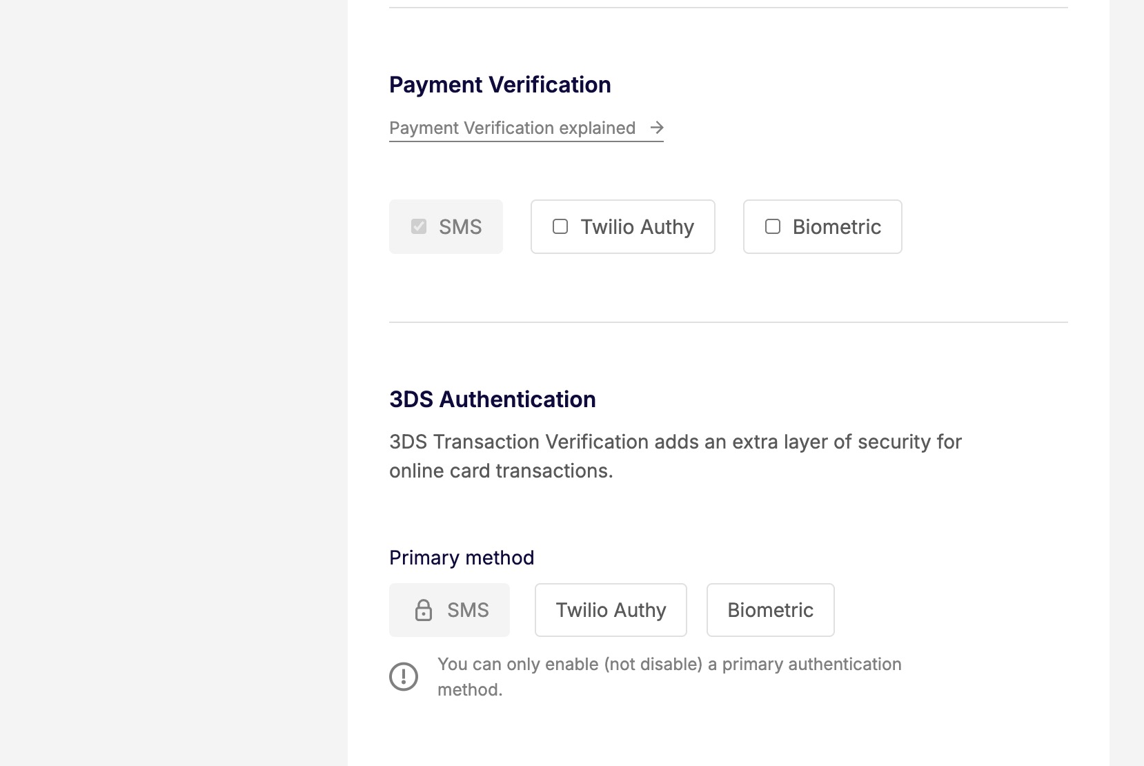 Portal payments and 3DS verification