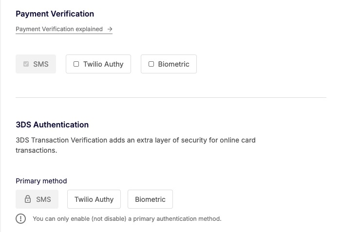 Transactions Authentication